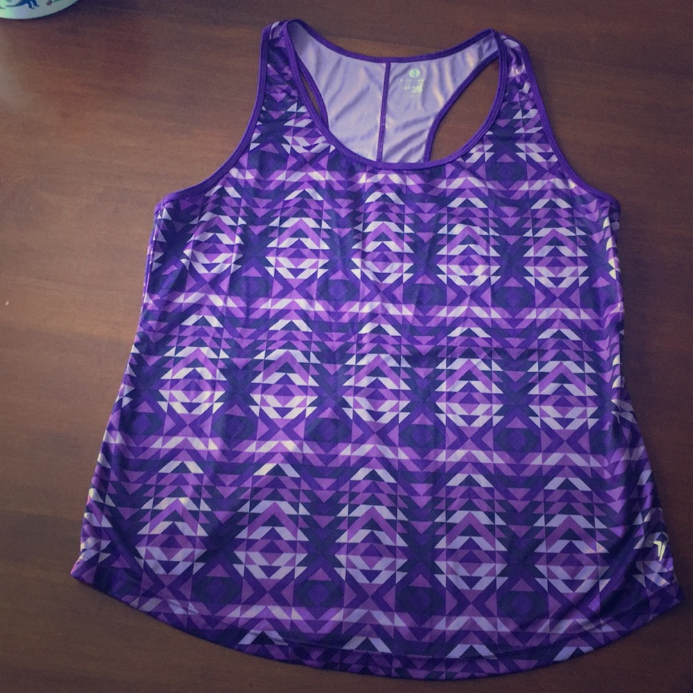 Geometric workout tank